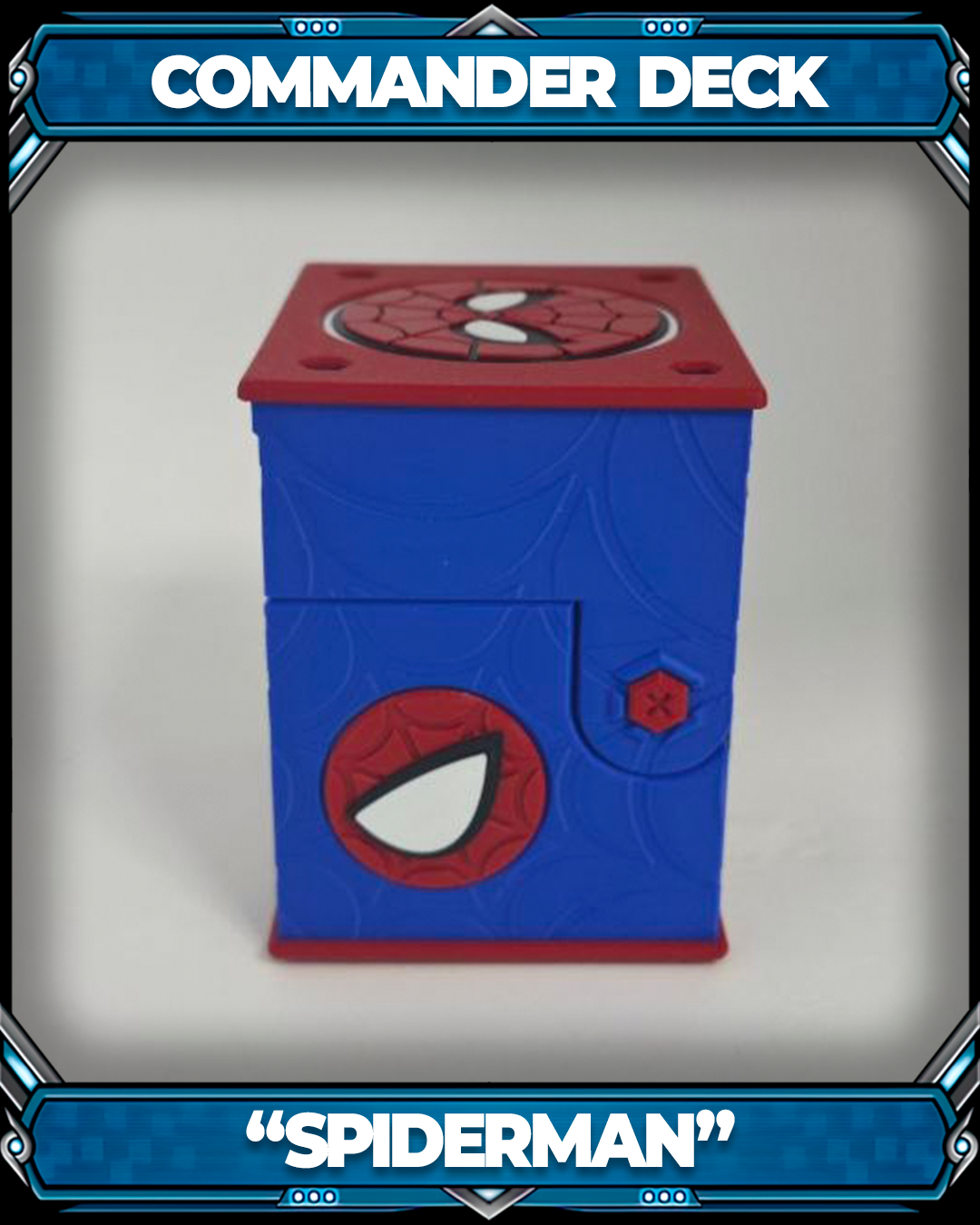 COMMANDER DECKBOX - SPIDER - MARVEL