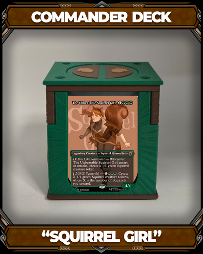 COMMANDER DECKBOX - SUPER HEROES - SQUIRREL GIRL