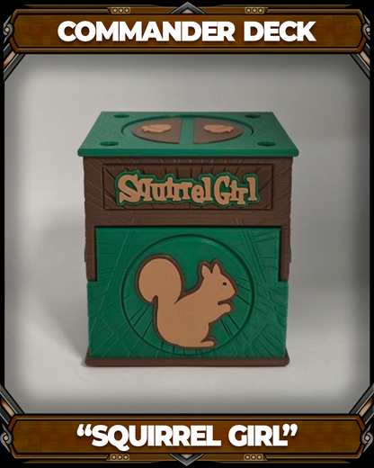 COMMANDER DECKBOX - SUPER HEROES - SQUIRREL GIRL