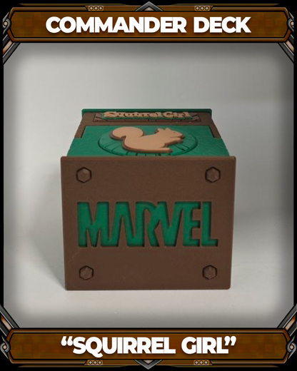 COMMANDER DECKBOX - SUPER HEROES - SQUIRREL GIRL