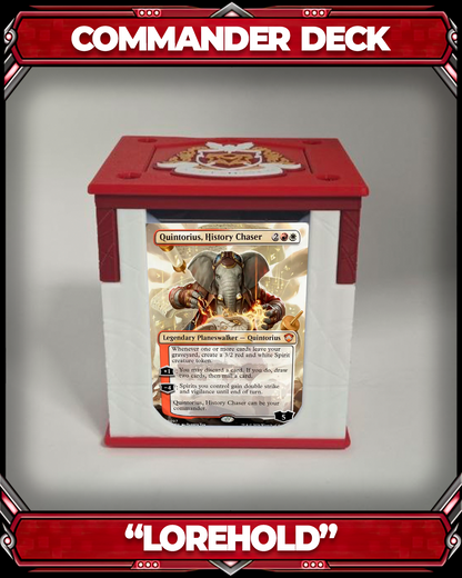COMMANDER DECKBOX - STRIXHAVEN - LOREHOLD