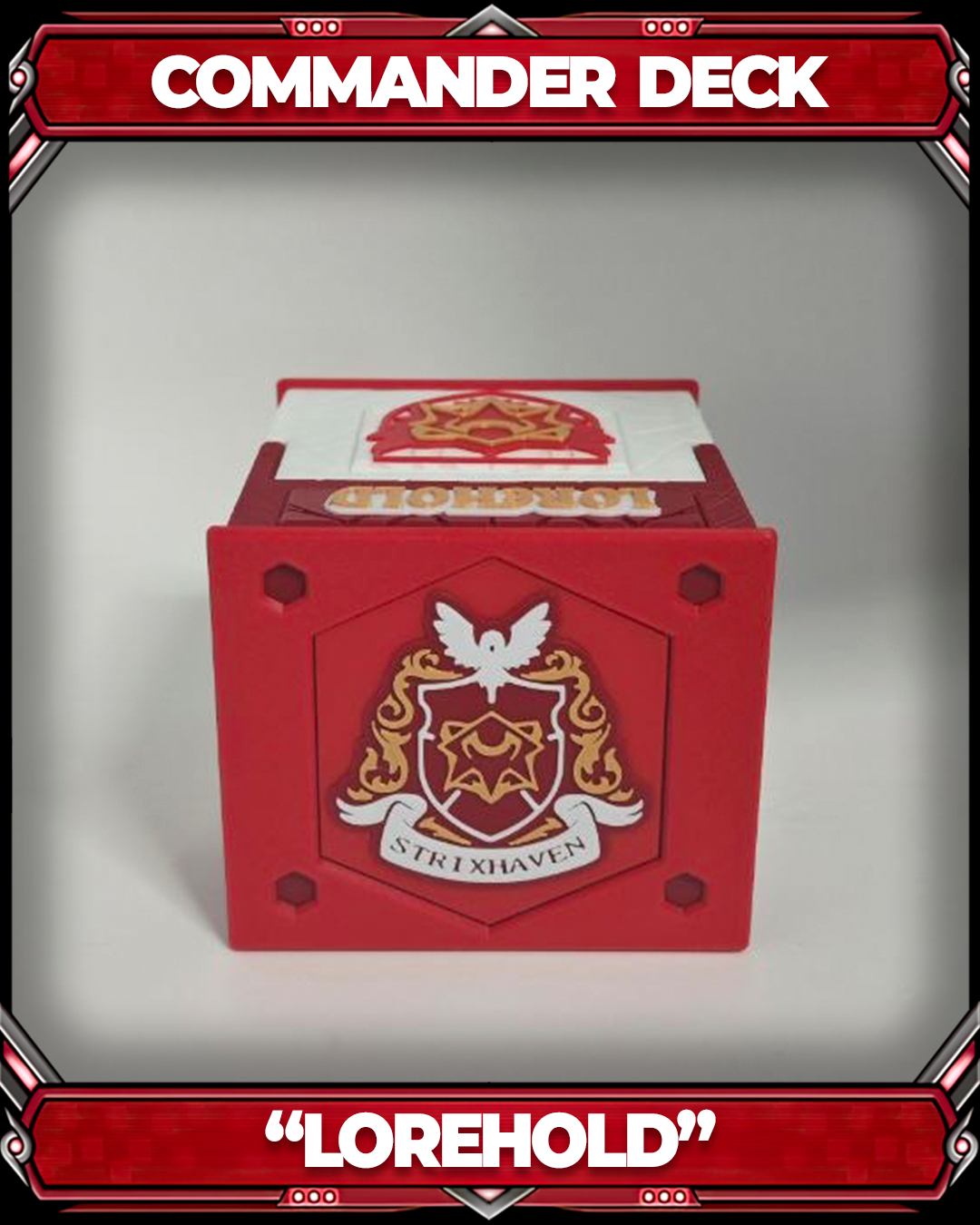 COMMANDER DECKBOX - STRIXHAVEN - LOREHOLD