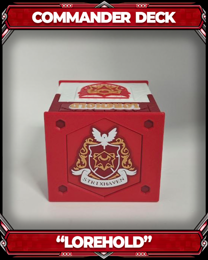 COMMANDER DECKBOX - STRIXHAVEN - LOREHOLD