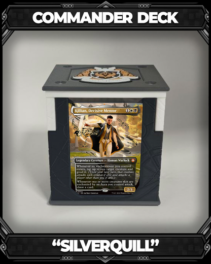 COMMANDER DECKBOX - STRIXHAVEN - SILVERQUILL