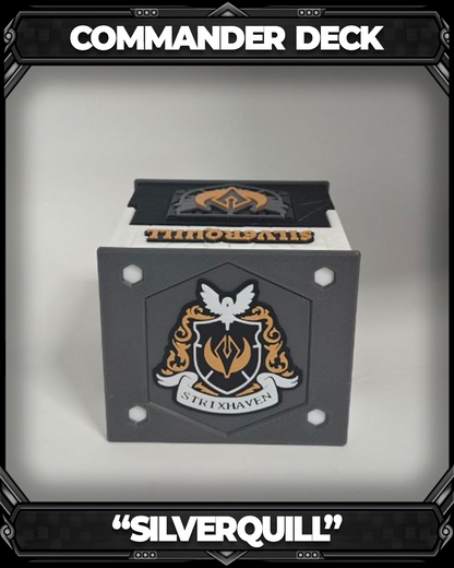 COMMANDER DECKBOX - STRIXHAVEN - SILVERQUILL
