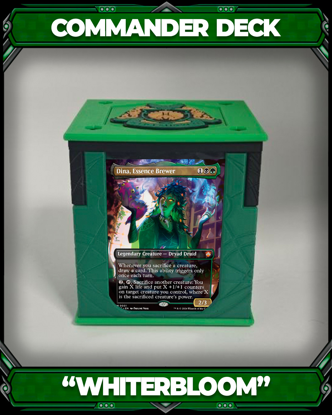 COMMANDER DECKBOX - STRIXHAVEN - WHITERBLOOM