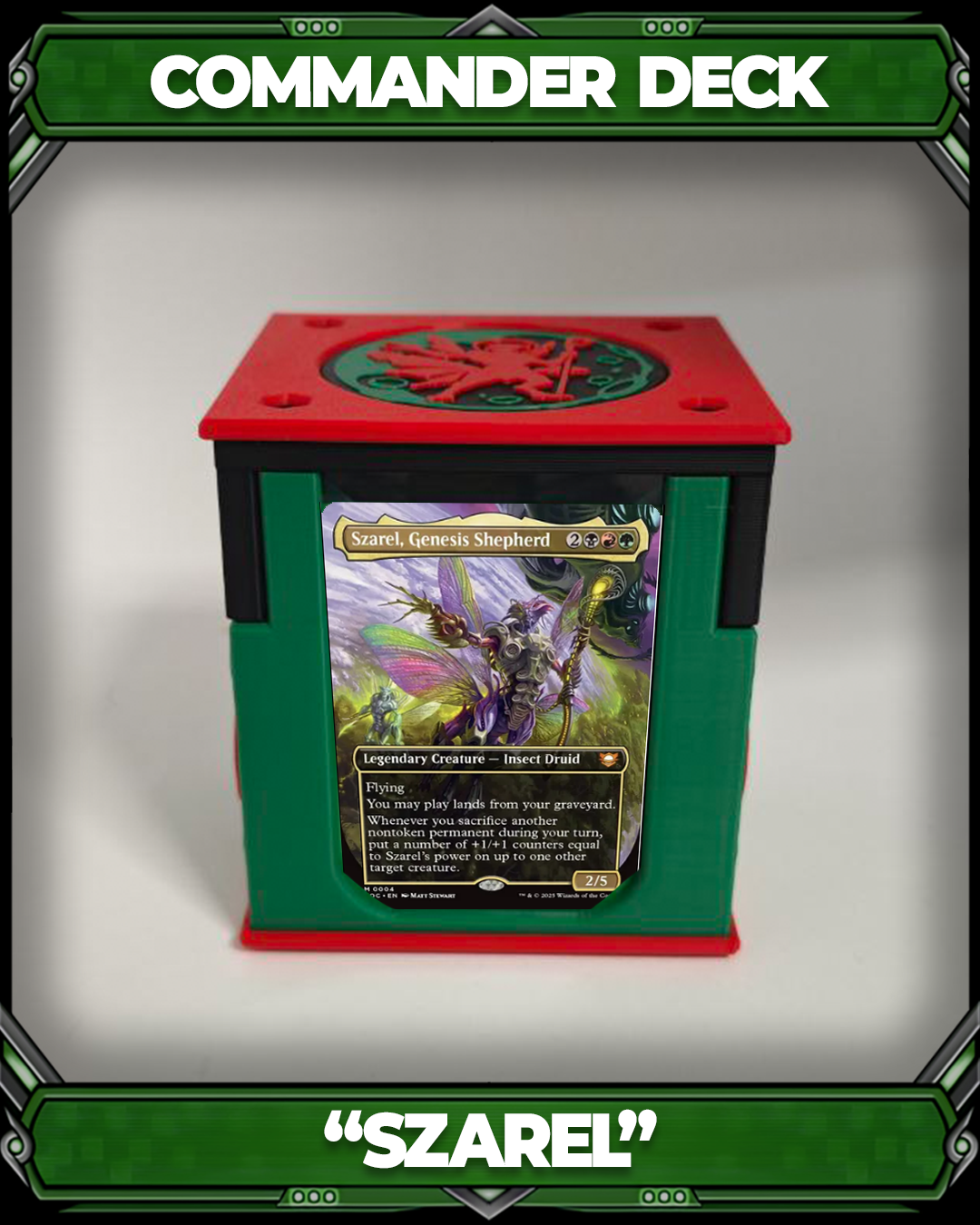 COMMANDER DECKBOX - SZAREL - EDGE OF ETERNITIES