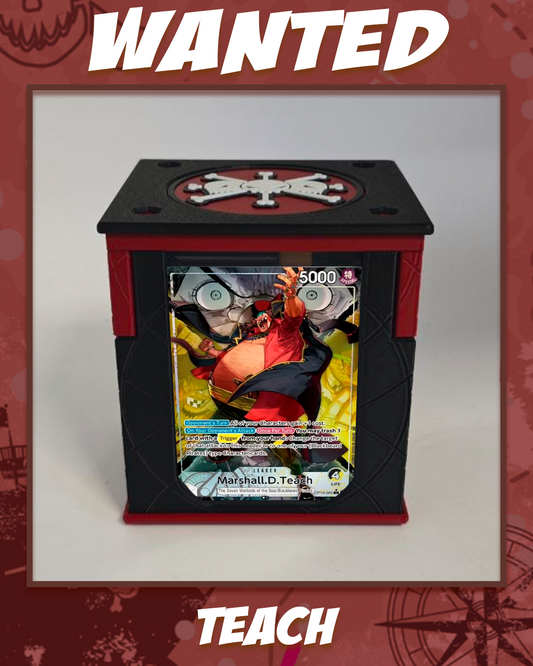 WANTED DECKBOX - MARSHALL D. TEACH