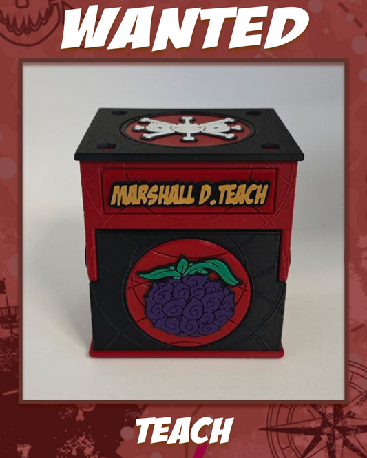 WANTED DECKBOX - MARSHALL D. TEACH