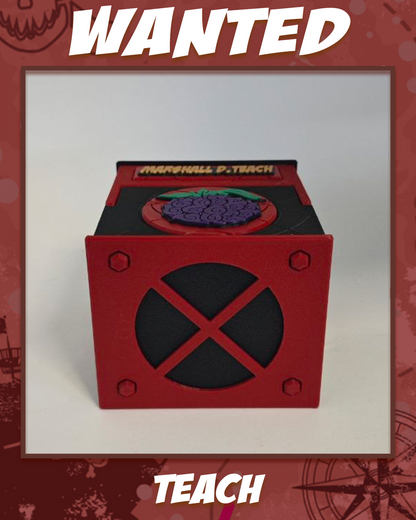WANTED DECKBOX - MARSHALL D. TEACH