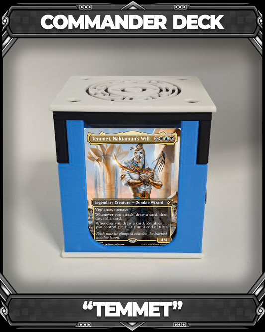 COMMANDER DECKBOX - TEMMET - AETHERDRIFT