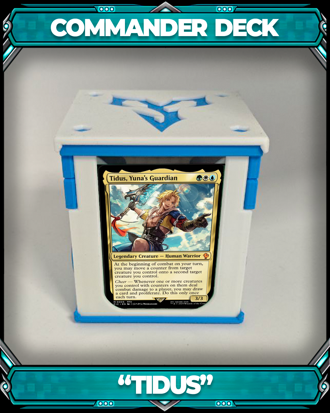 COMMANDER DECKBOX - TIDUS