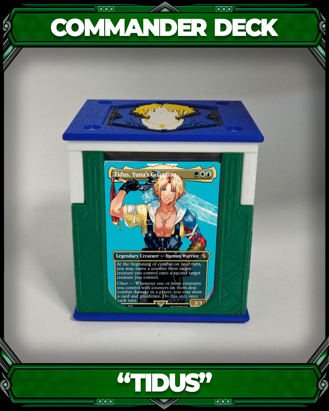 COMMANDER DECKBOX - TIDUS - FINAL FANTASY