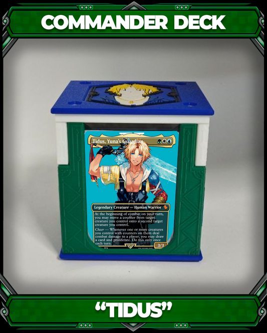 COMMANDER DECKBOX - TIDUS - FINAL FANTASY