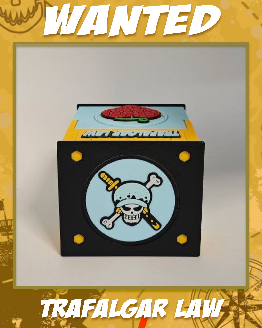 WANTED DECKBOX - TRAFALGAR LAW