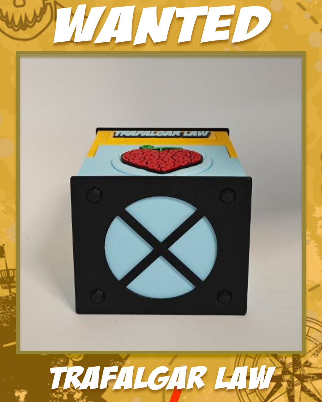 WANTED DECKBOX - TRAFALGAR LAW