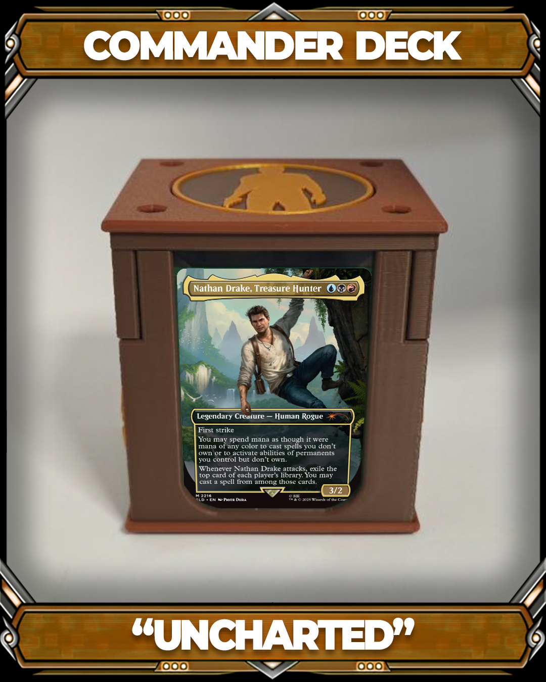 COMMANDER DECKBOX - UNCHARTED - SECRET LAIR