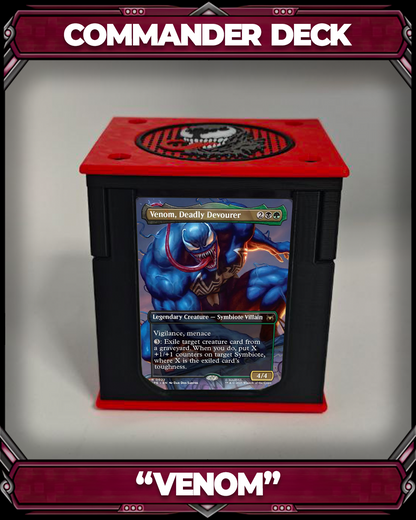 COMMANDER DECKBOX - VENOM - MARVEL