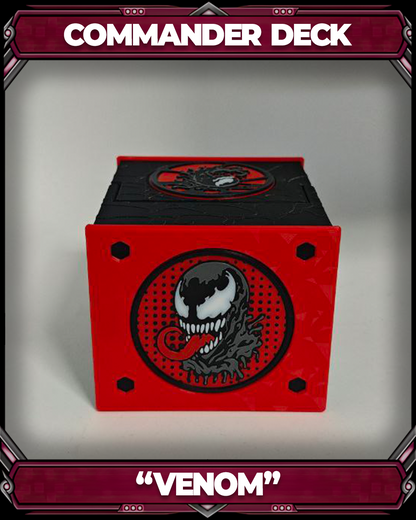 COMMANDER DECKBOX - VENOM - MARVEL