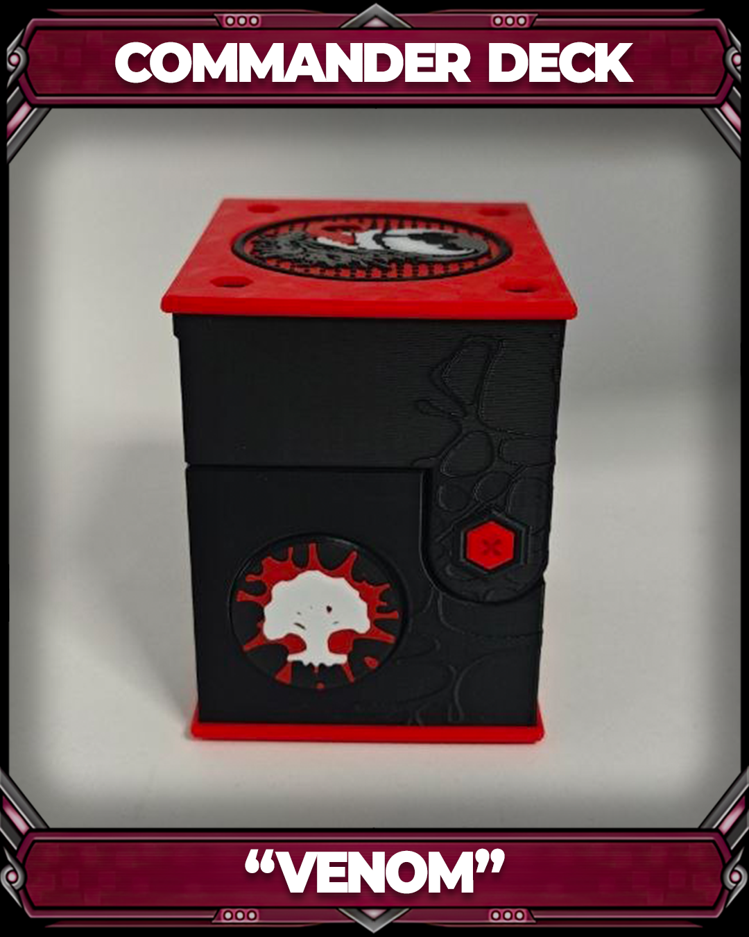 COMMANDER DECKBOX - VENOM - MARVEL