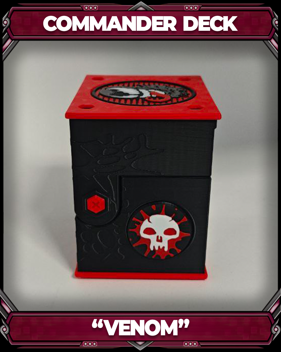 COMMANDER DECKBOX - VENOM - MARVEL