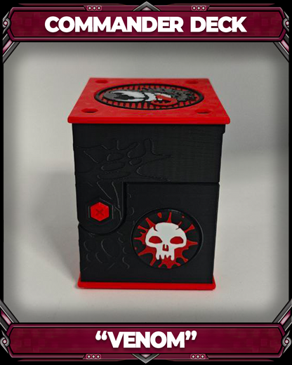 COMMANDER DECKBOX - VENOM - MARVEL