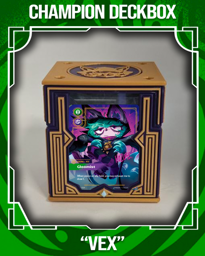 CHAMPION DECKBOX - RIFTBOUND - VEX