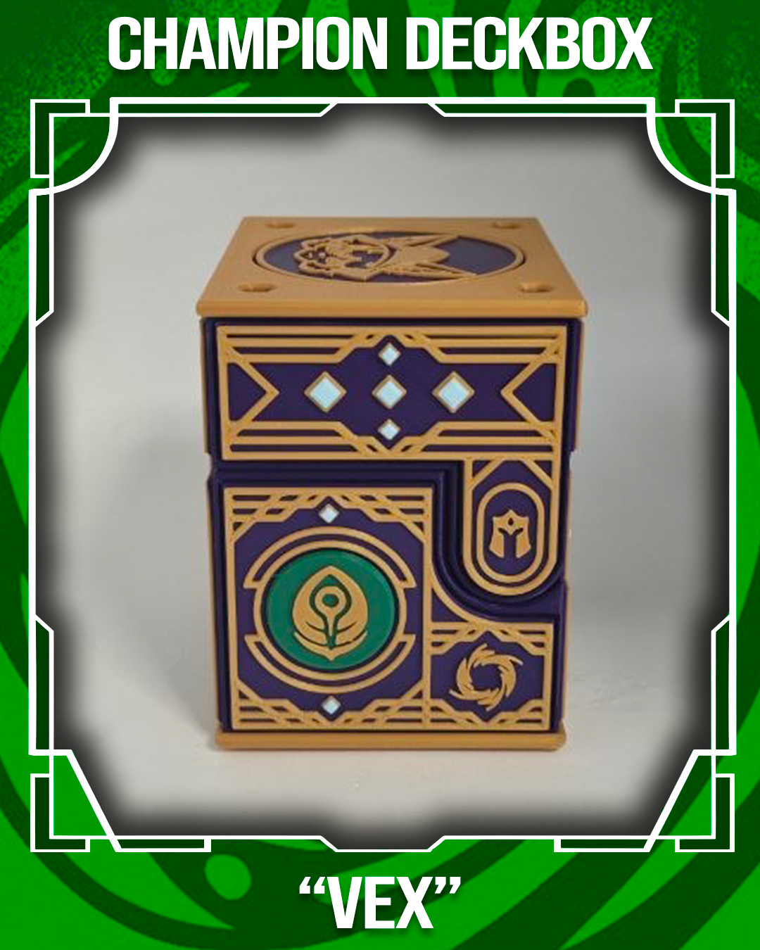 CHAMPION DECKBOX - RIFTBOUND - VEX