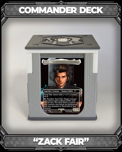 COMMANDER DECKBOX - FINAL FANTASY - ZACK FAIR