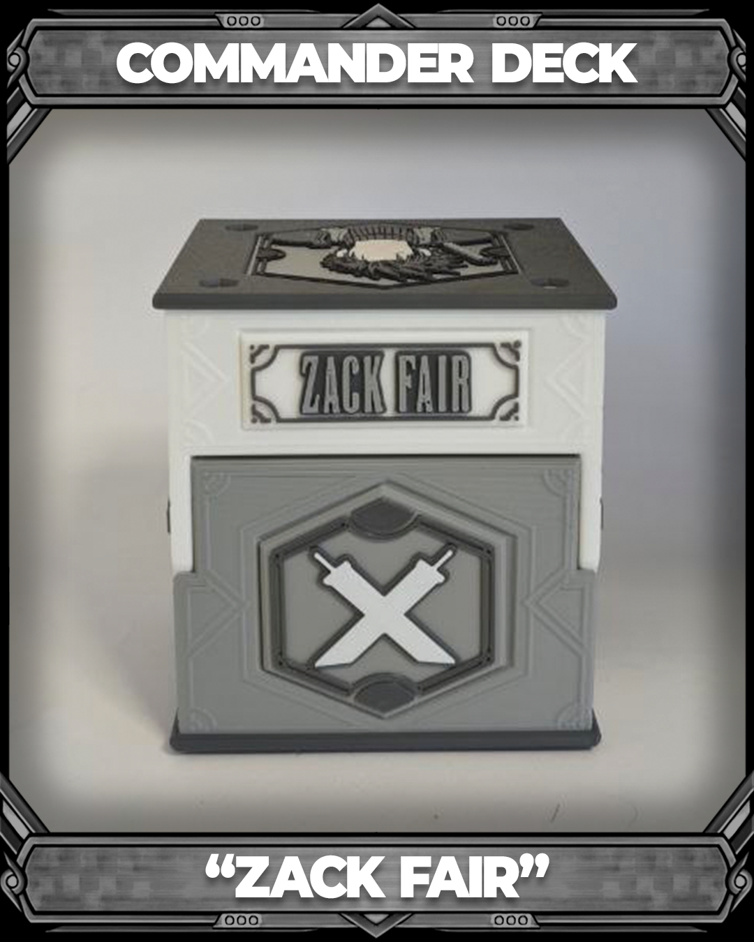 COMMANDER DECKBOX - FINAL FANTASY - ZACK FAIR