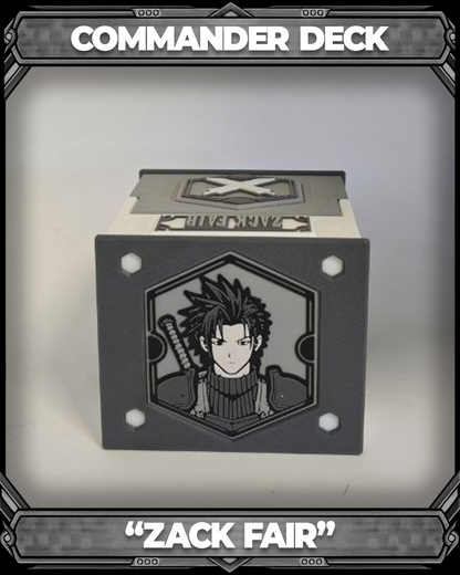 COMMANDER DECKBOX - FINAL FANTASY - ZACK FAIR