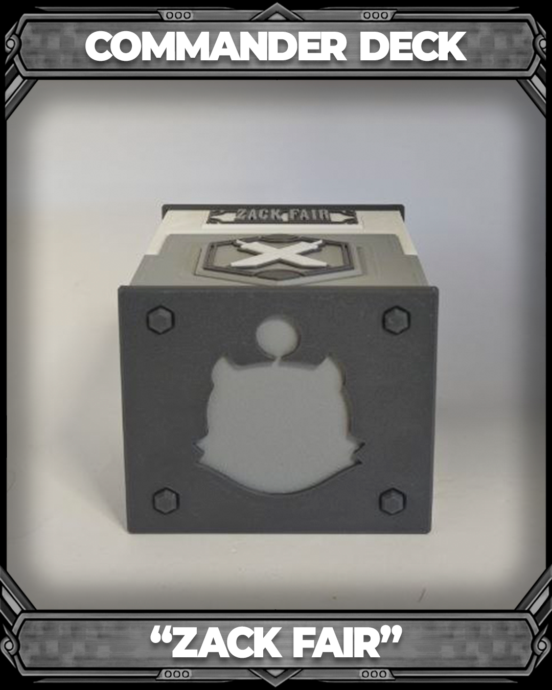COMMANDER DECKBOX - FINAL FANTASY - ZACK FAIR