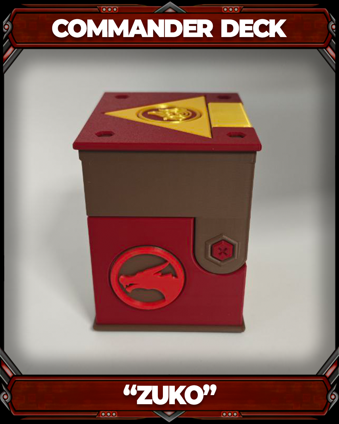 COMMANDER DECKBOX - ZUKO - AVATAR LAST AIRBENDER