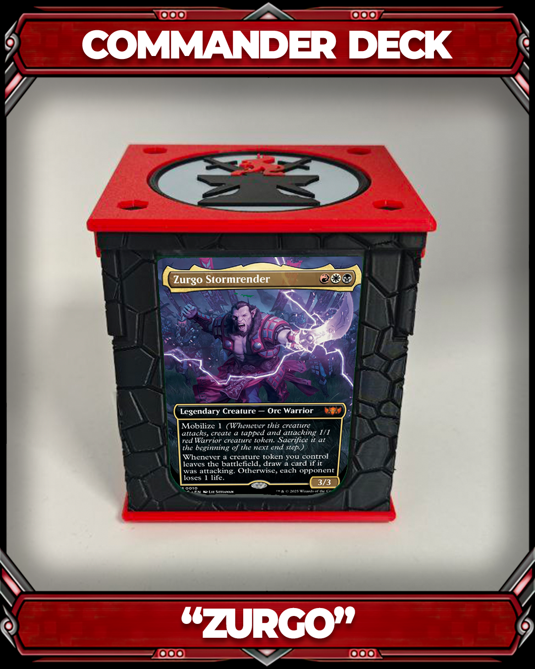 COMMANDER DECKBOX - ZURGO