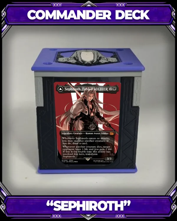 COMMANDER ESTANDAR - FINAL FANTASY - SEPHIROTH