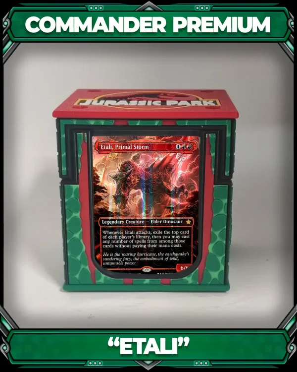 COMMANDER PREMIUM - JURASSIC PARK - ETALI