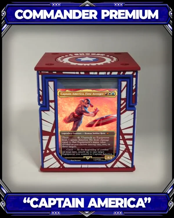 COMMANDER PREMIUM - MARVEL - CAPTAIN AMERICA