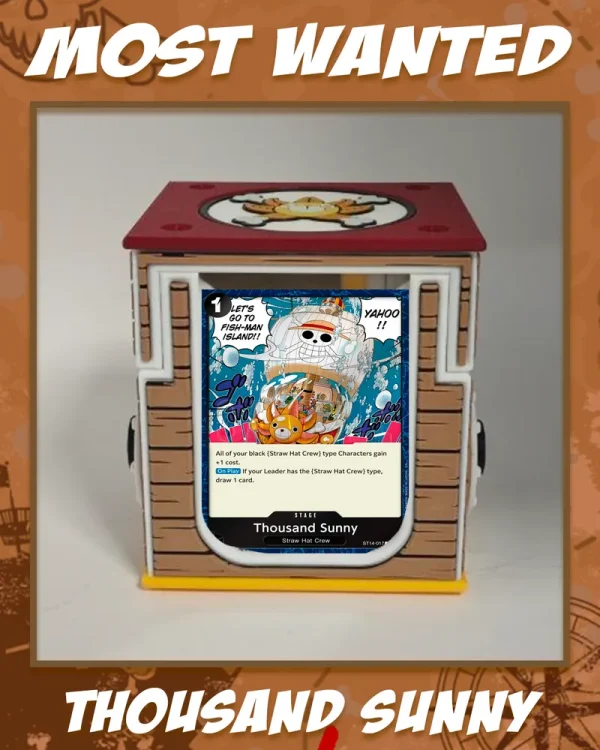 DECKBOX MOST WANTED - THOUSAND SUNNY