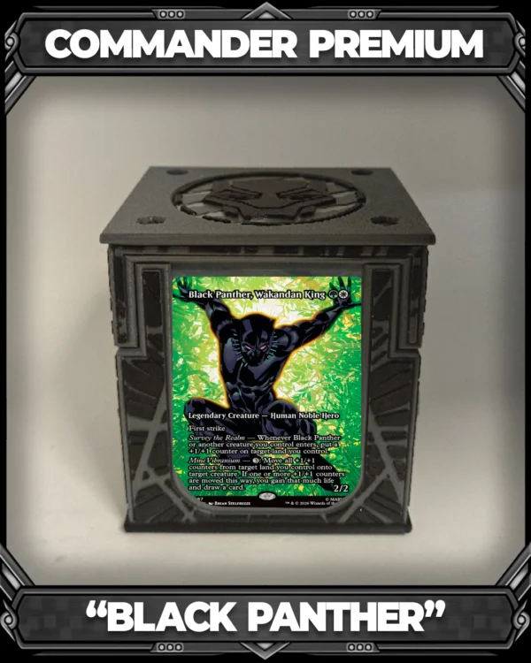 COMMANDER PREMIUM - MARVEL - BLACK PANTHER
