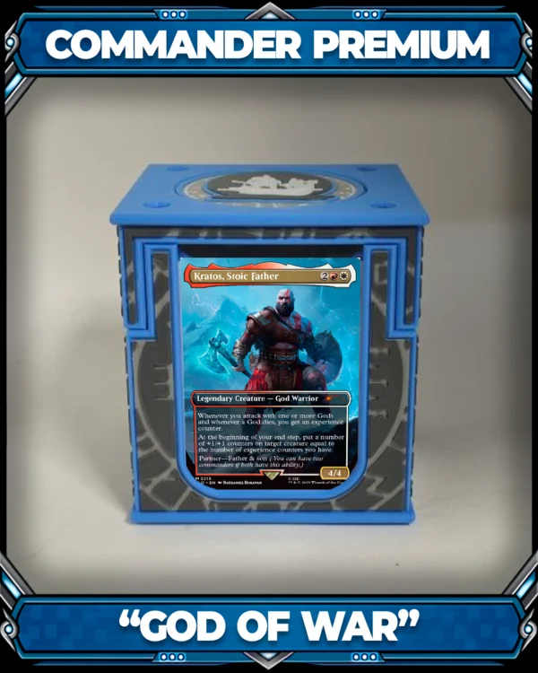 COMMANDER PREMIUM - SECRET LAIR - GOD OF WAR