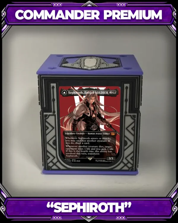 COMMANDER PREMIUM - FINAL FANTASY - SEPHIROTH